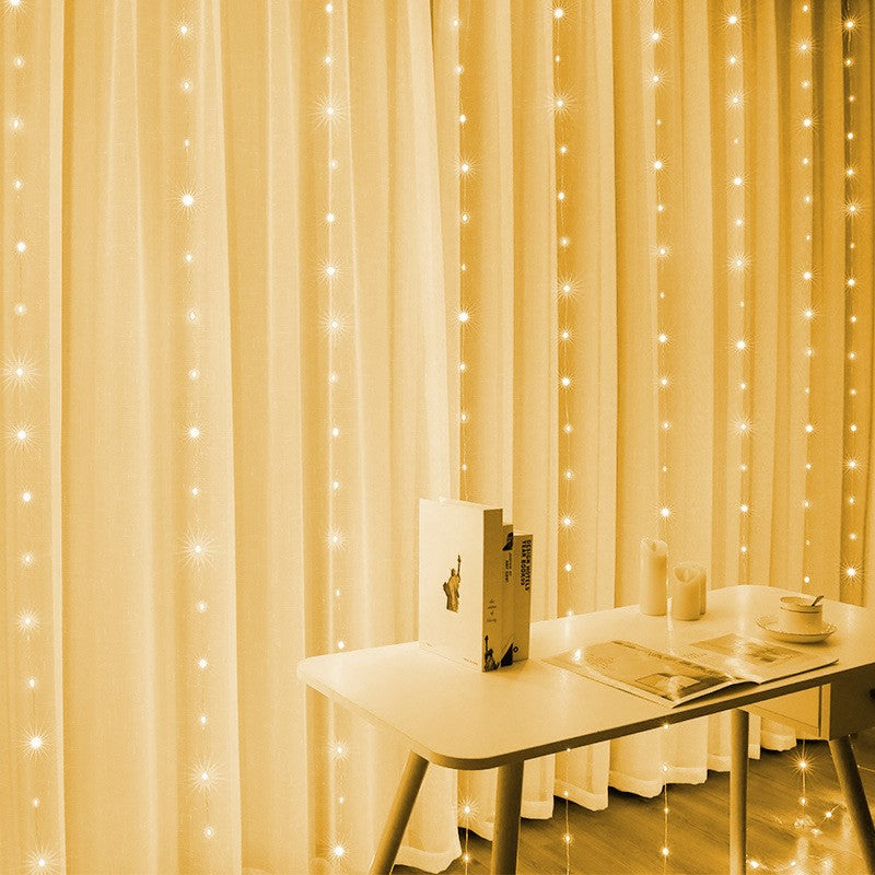 Cortina de LED USB LN002 — Iluminação Decorativa Para Transformar Seu Ambiente