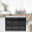 Gaveteiro Organizador Multiuso 9 Gavetas – Plástico Resistente, Escritório e quarto.