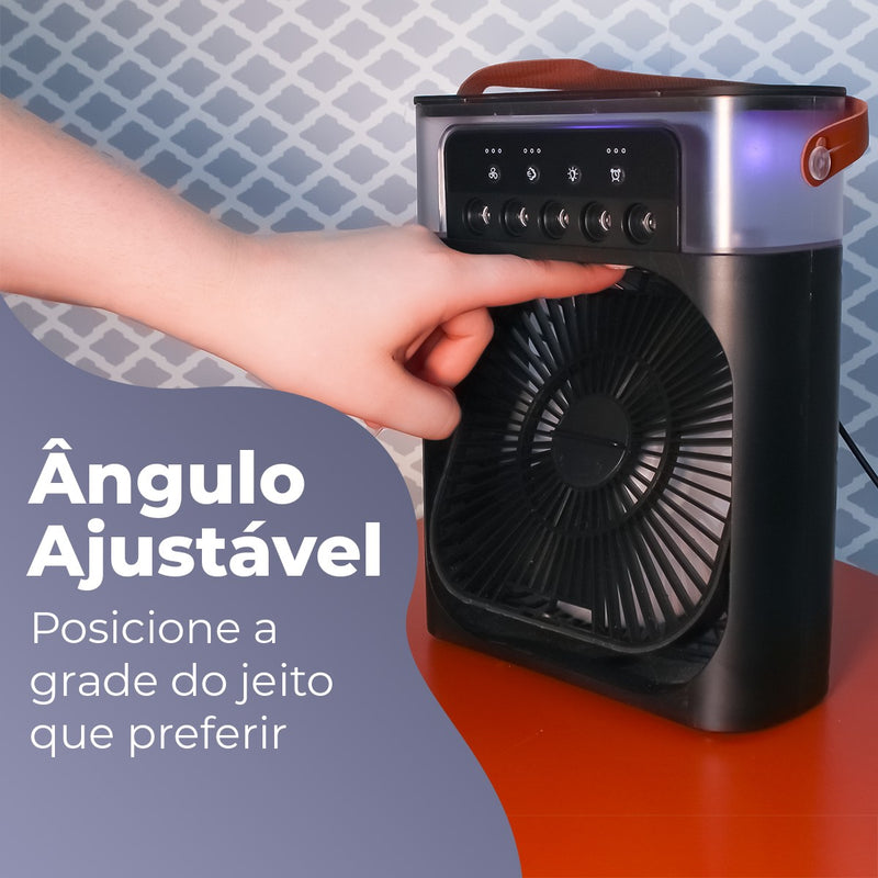 Mini Ar Condicionado Ventilador Umidificador Climatizador.