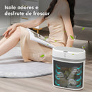 Lixeira Sensor Automático, Lixeira Banheiro, Lixeira Automática, Lixeira Para cozinha ou banheiro.