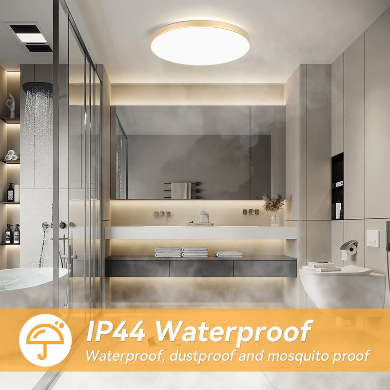 Luminária de teto led com 3 núcleos, painel mutável, sala de estar , quarto e cozinha.