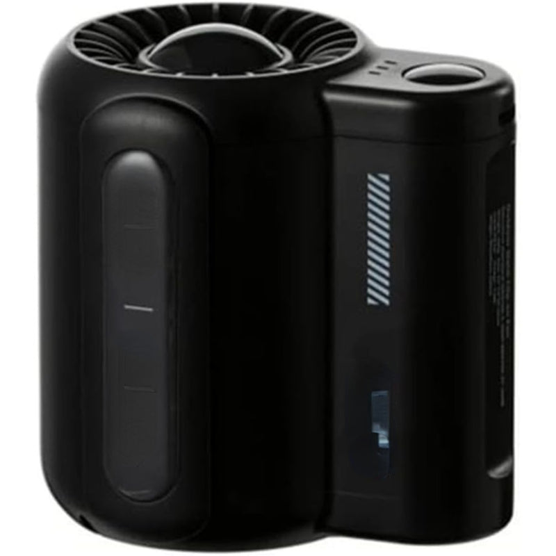 Ventilador portátil com clipe de cintura, velocidade recarregável, clipe legal