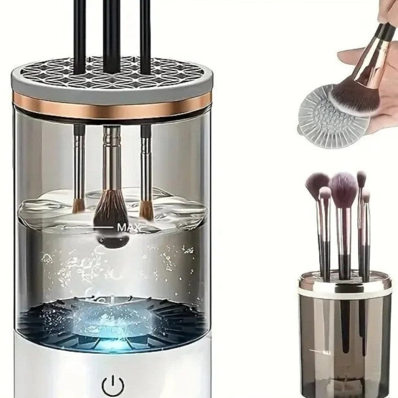 Limpador de Pincel Eletrico sem fio - Recarregavel via USB