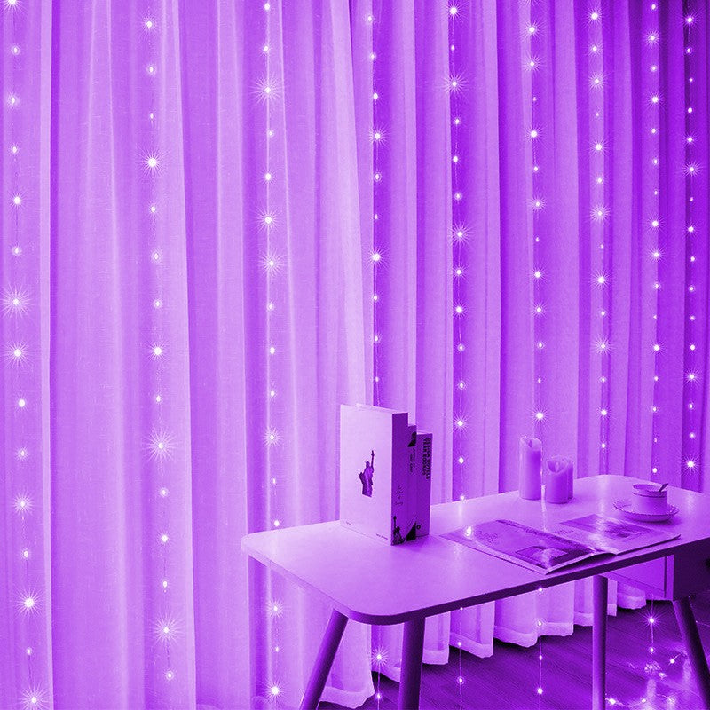 Cortina de LED USB LN002 — Iluminação Decorativa Para Transformar Seu Ambiente