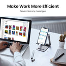 Ugreen suporte do telefone celular de alumínio suporte tablet suporte suporte d