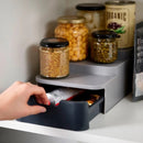 Organizador multiuso com 3 câmeras e bandas, grande capacidade, saco de armazenamento.