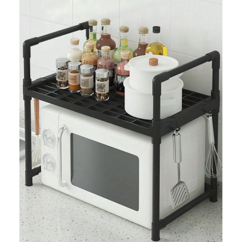 Prateleira Sobre Microondas, Organizador de Bancada, Rack para Utensílios de Cozinha.
